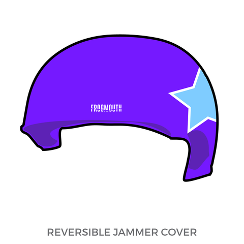 Lake Ontario Roller Derby: Jammer Helmet Cover (Purple)