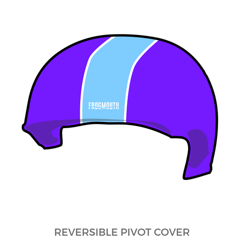 Lake Ontario Roller Derby: Pivot Helmet Cover (Purple)