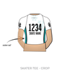 Queen City Roller Derby Lake Effect Furies: 2019 Uniform Jersey (White)