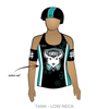 Queen City Roller Derby Lake Effect Furies: 2019 Uniform Jersey (Black)