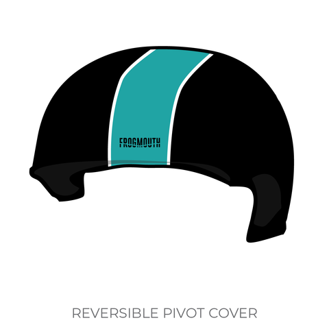 Queen City Roller Derby Lake Effect Furies: 2019 Pivot Helmet Cover (Black)