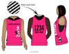Lakeshore Roller Derby: Uniform Sleeveless Hoodie