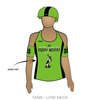 Borderland Roller Derby Las Viudas Negras: 2019 Uniform Jersey (Green)
