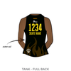 Lava City Roller Dolls Smokin Ashes: Reversible Uniform Jersey (BlackR/YellowR)