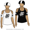 Lehigh Valley Roller Derby All Stars: Reversible Scrimmage Jersey (White Ash / Black Ash)
