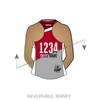 Lehigh Valley Roller Derby Home Teams: Reversible Uniform Jersey (RedR/GrayR)