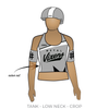 Lehigh Valley Roller Derby Home Teams: 2019 Uniform Jersey (Gray)