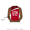 Lehigh Valley Roller Derby Home Teams: 2019 Uniform Jersey (Red)