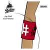 Lehigh Valley Roller Derby Home Teams: Reversible Armbands