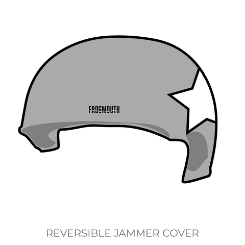 Lehigh Valley Roller Derby Home Teams: 2019 Jammer Helmet Cover (Gray)