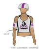 Lilac City Roller Derby Spokane Sass: Reversible Uniform Jersey (GrayR/PurpleR)