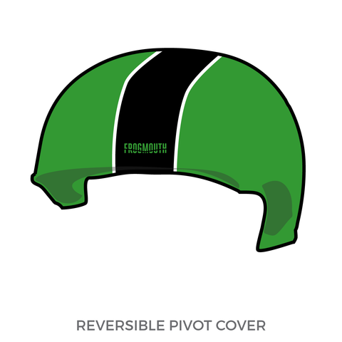 Limerick Roller Derby: 2018 Pivot Helmet Cover (Green)