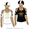 Liverpool Roller Birds: Reversible Scrimmage Jersey (White Ash / Black Ash)