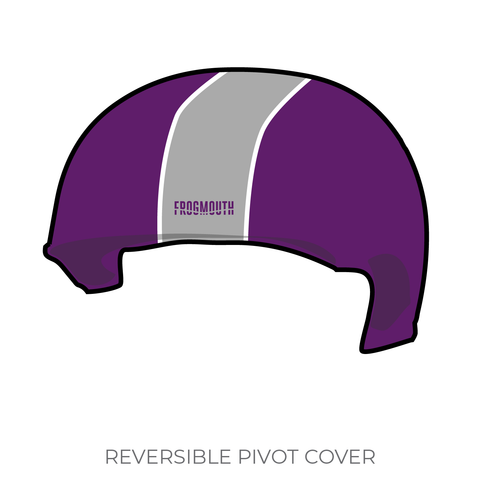 Loco City Derby Girls: 2019 Pivot Helmet Cover (Purple)