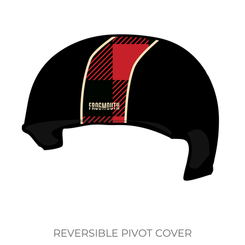 Arch Rival Roller Derby M80s: 2018 Pivot Helmet Cover (Black)