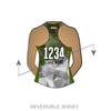 Houston Roller Derby Machete Betties All Stars: Reversible Uniform Jersey (GreenR/GreyR)