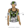 Houston Roller Derby Machete Betties All Stars: Reversible Uniform Jersey (GreenR/GreyR)