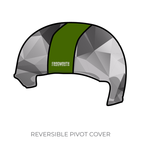 Houston Roller Derby Machete Betties All Stars: 2019 Pivot Helmet Cover (Grey)
