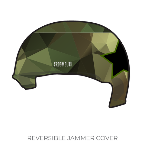 Houston Roller Derby Machete Betties All Stars: 2019 Jammer Helmet Cover (Green)