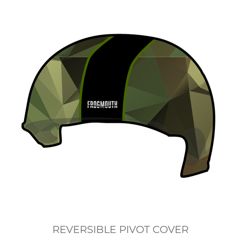 Houston Roller Derby Machete Betties All Stars: 2019 Pivot Helmet Cover (Green)