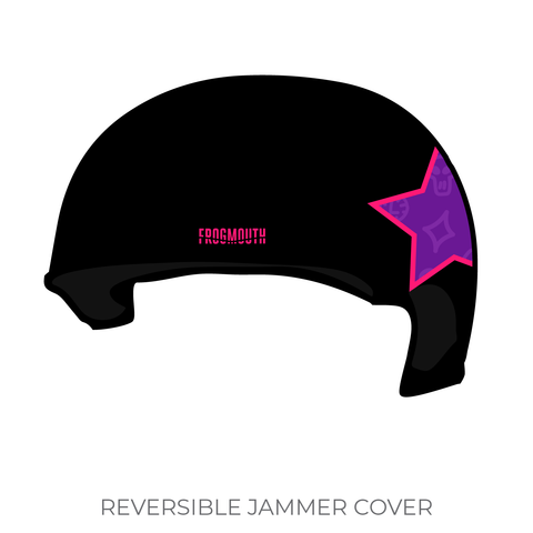 Mildura Roller Derby League The Mad Hitters: Jammer Helmet Cover (Black)