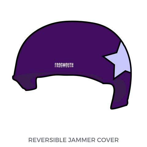 Mayhem Roller Derby Madams of Mayhem: Jammer Helmet Cover (Purple)