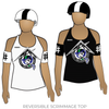 Mankato Area Roller Derby: Reversible Scrimmage Jersey (White Ash / Black Ash)