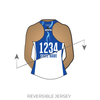 Mass Maelstrom Roller Derby: Reversible Uniform Jersey (BlueR/WhiteR)