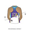 Mid-State Roller Derby: Reversible Uniform Jersey (WhiteR/PurpleR)