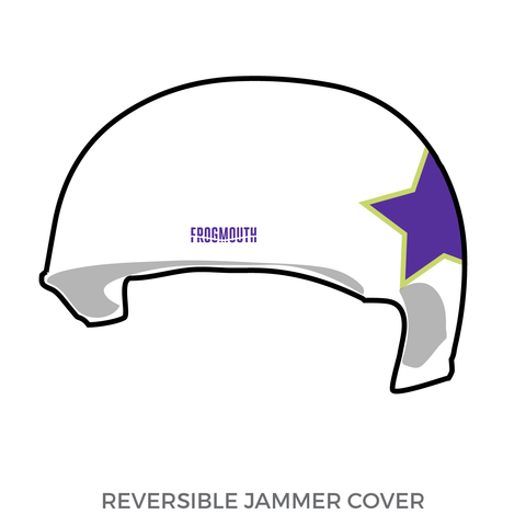Mid-State Roller Derby: Jammer Helmet Cover (White)