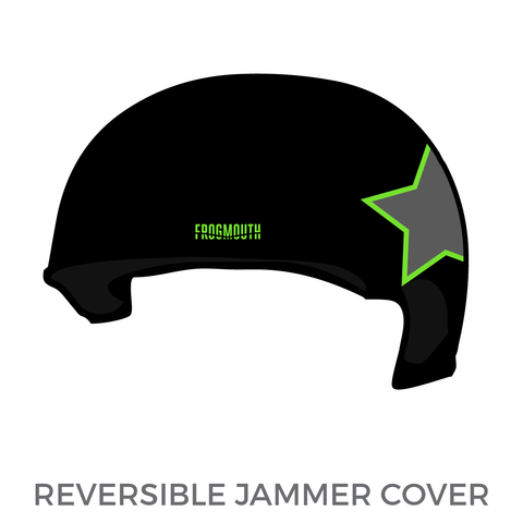 Mid Atlantic Roller Derby: 2018 Jammer Helmet Cover (Black)