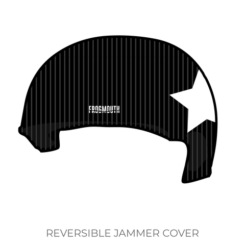 Red Stick Roller Derby Mid City Mafia: Jammer Helmet Cover (Black)