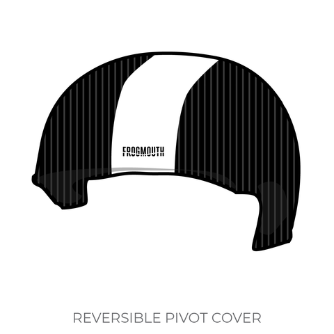Red Stick Roller Derby Mid City Mafia: Pivot Helmet Cover (Black)