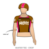 Mid Hudson Misfits Roller Derby: Reversible Uniform Jersey (BrownR/PinkR)