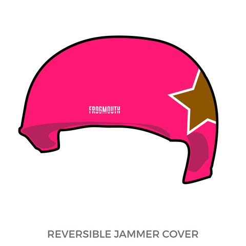 Mid Hudson Misfits Roller Derby: 2018 Jammer Helmet Cover (Pink)