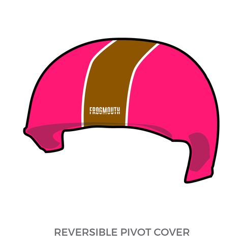 Mid Hudson Misfits Roller Derby: 2018 Pivot Helmet Cover (Pink)