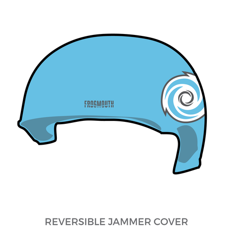 Minnesota Roller Derby Windchill: Jammer Helmet Cover (Blue)