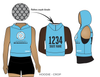 Minnesota Roller Derby Windchill: Uniform Sleeveless Hoodie