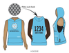 Minnesota Roller Derby Windchill: Uniform Sleeveless Hoodie