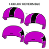 Missfits Travel Team: Two Pairs of 1-Color Reversible Helmet Covers