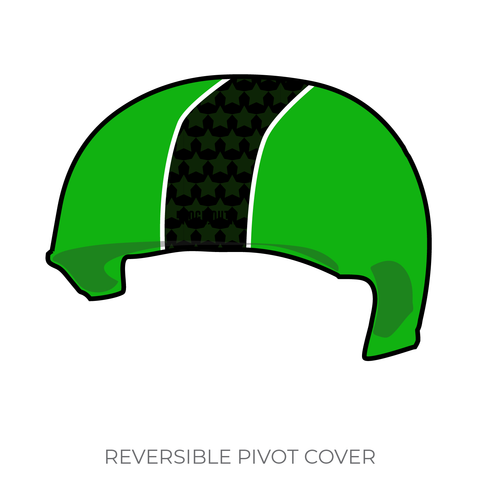 Mob City Misfits Junior Roller Derby: 2018 Pivot Helmet Cover (Green)