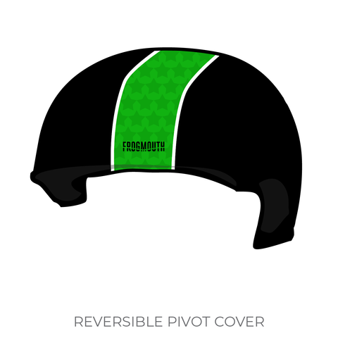 Mob City Misfits Junior Roller Derby: 2018 Pivot Helmet Cover (Black)