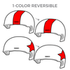 Yokosuka Mochi Pounders: Two pairs of 1-Color Reversible Helmet Covers