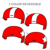 Yokosuka Mochi Pounders: Two pairs of 1-Color Reversible Helmet Covers