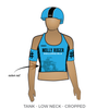 Molly Rogers Rollergirls: Uniform Jersey (Blue)