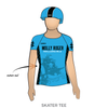 Molly Rogers Rollergirls: Reversible Uniform Jersey (BlackR/BlueR)