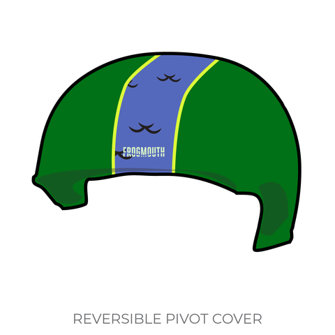 Austin Anarchy Lady Bird Lake Monsters: Pivot Helmet Cover (Green)