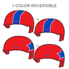 Montgomery Roller Derby: Four Reversible Helmet Covers