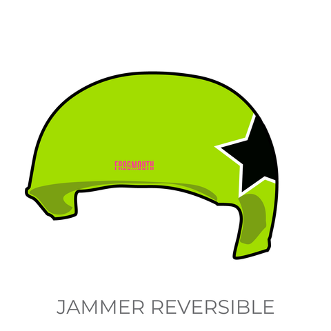 Montreal Roller Derby New Skids on the Block: Jammer Helmet Cover (Green)