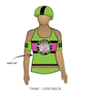 Montreal Roller Derby New Skids on the Block: 2017 Uniform Jersey (Green)
